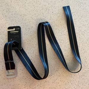 Croakies Cut-to-Length Belt with Bottle Opener Buckle - Rainbow Pattern